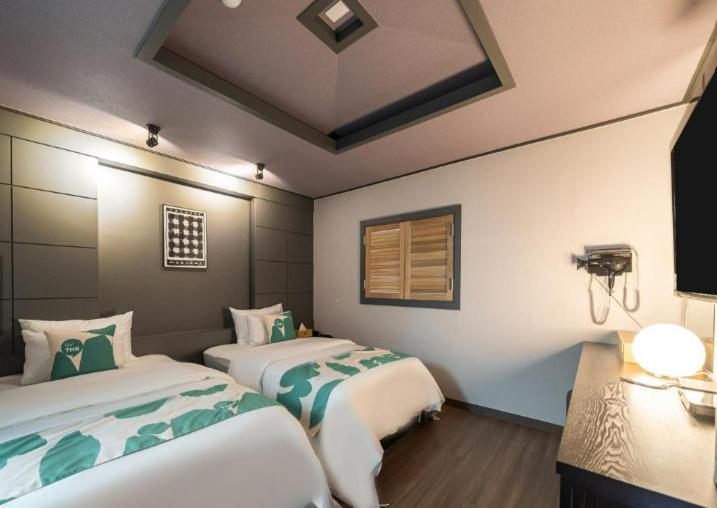 By Ths Valentine Hotel Incheon Siheung Eksteriør billede